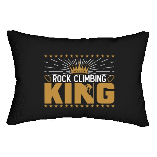 Rock Climbing King Lumbar Pillows