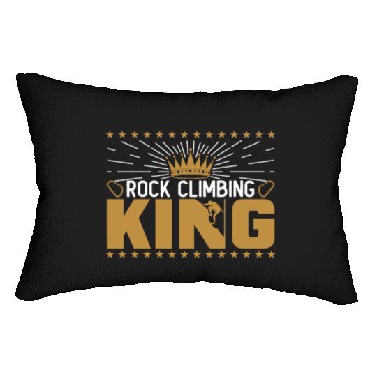 Rock Climbing King Lumbar Pillows