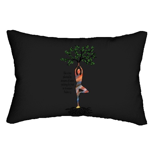 Thriving Tree Lumbar Pillows