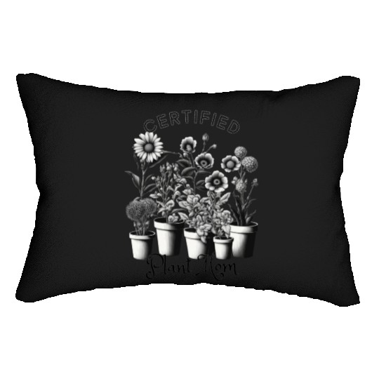 Certified Plant Mom Lumbar Pillows