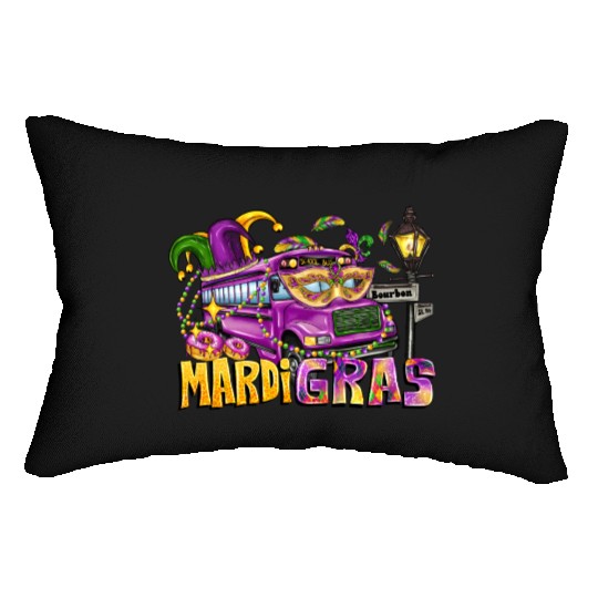 Mardi Gras Lumbar Pillows