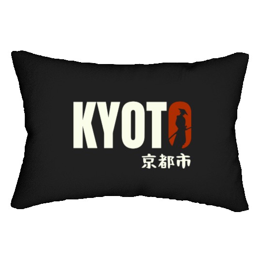 Kyoto Typography Lumbar Pillows - Urban Statement