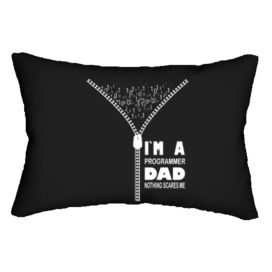 I`m a Programmer Dad Nothing Scares Me Lumbar Pillows