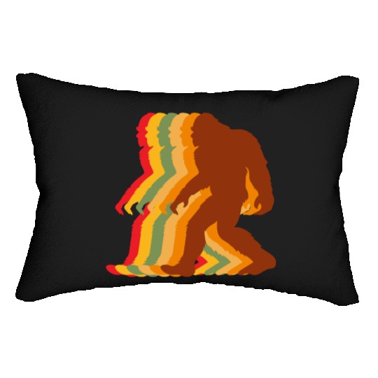 Retro Bigfoot Lumbar Pillows