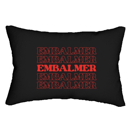 Embalmer Mortician Funeral Director Undertake Lumbar Pillows