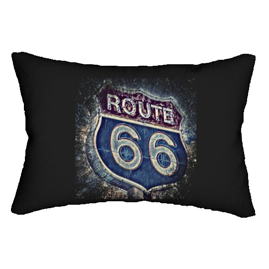Route 66 Lumbar Pillows