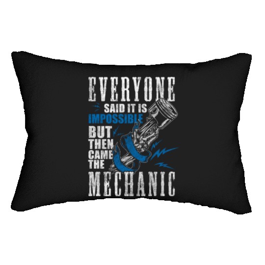 Mechanic Mechatronics Engineer Hobbyist Lumbar Pillows