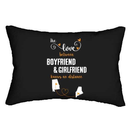 Love Between BF And GF Albm To Maine Gift Lumbar Pillows