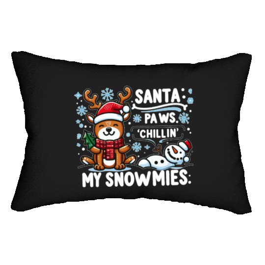 Winter Wonderland Embrace the Magic Lumbar Pillows