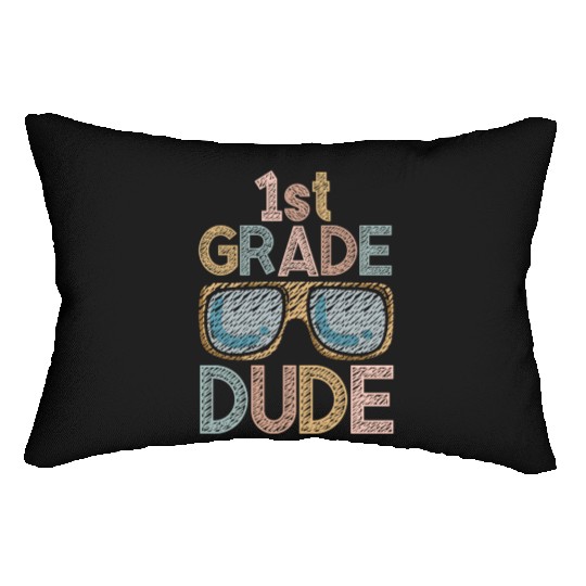 Kindergarten Teacher Funny Student 1st Graduation Lumbar Pillows