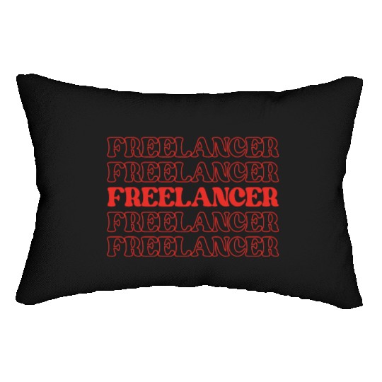 Freelancer Independent Worker Self-employed Lumbar Pillows