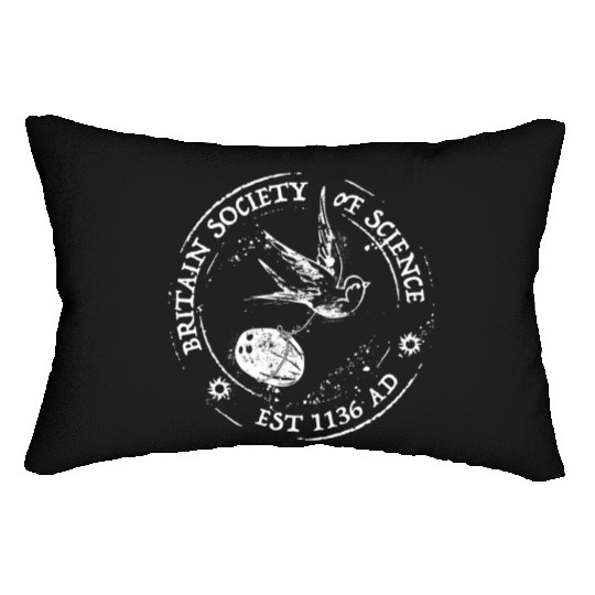 Holy Grail - Britain Society of Science Lumbar Pillows