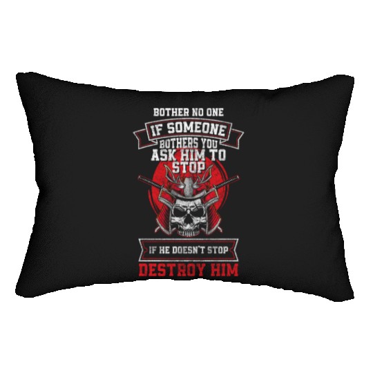 Fighter Martial Arts Fighter Honor Katana Lumbar Pillows