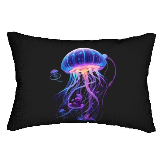 Jellyfish Jewels Lumbar Pillows
