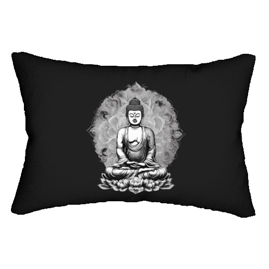 Nirvana Buddhism Lumbar Pillows