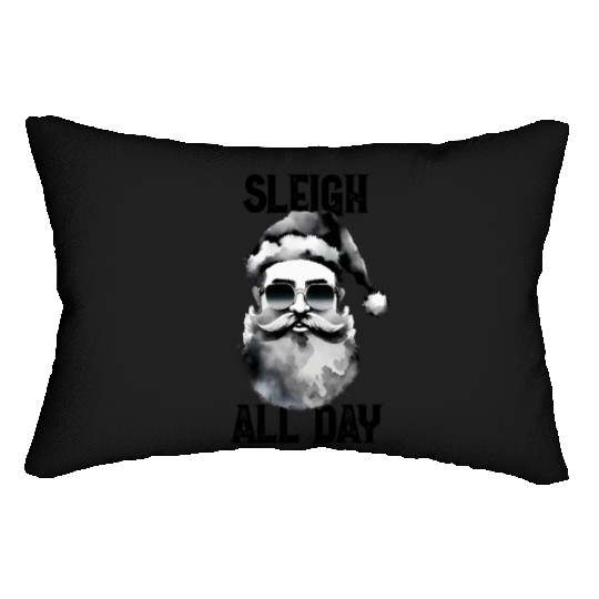 Sleigh all day Lumbar Pillows