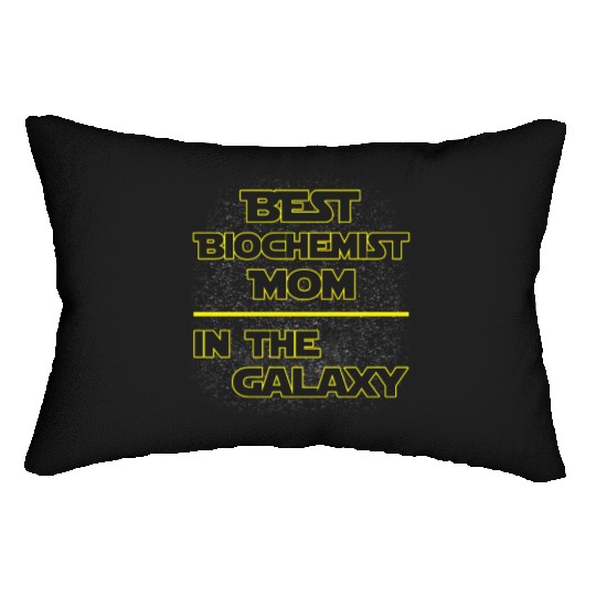 Best Biochemist Mom In The Galaxy Mother's Day Lumbar Pillows