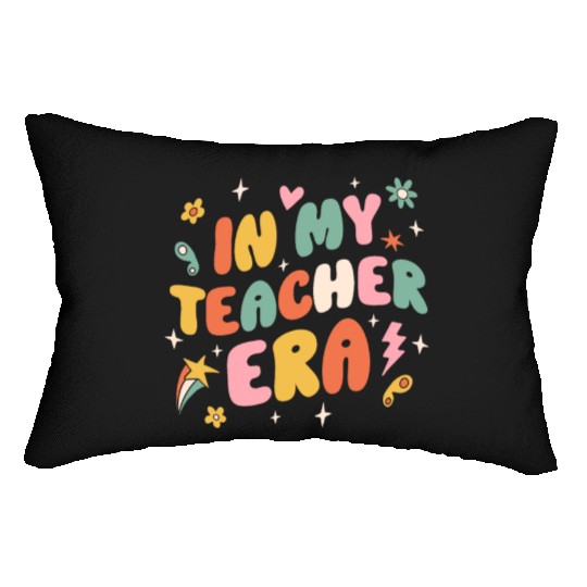 In My Teacher Era Groovy Lumbar Pillows