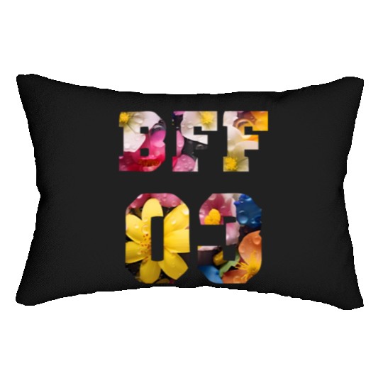 Flower Best Friends for 3 - BFF 03 Lumbar Pillows