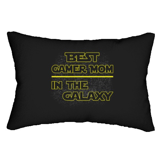 Best Gamer Mom In The Galaxy Mother's Day Gift Lumbar Pillows