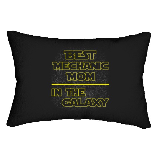Best Mechanic Mom In The Galaxy Mother's Day Gift Lumbar Pillows