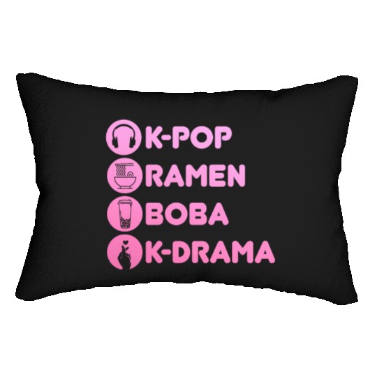 K-Pop Fan Gift Korean Pop Music Lumbar Pillows
