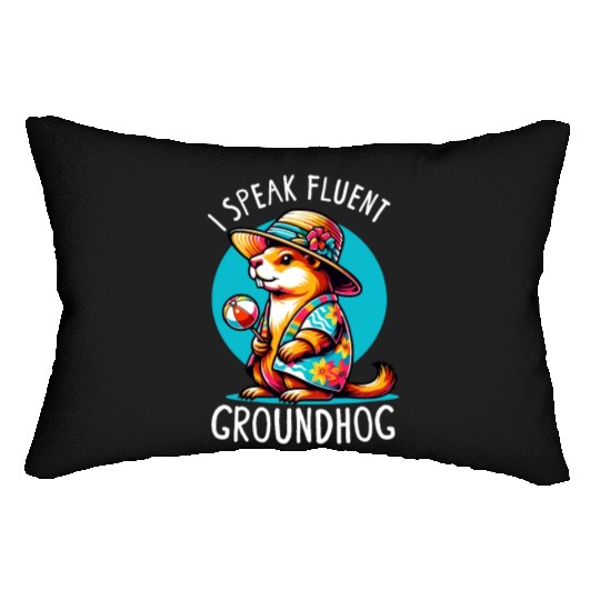 Groundhog Day 2024 Enthusiast February 2nd Lumbar Pillows