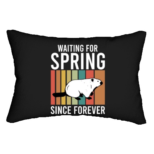 Groundhog Day 2024 Enthusiast February 2nd Lumbar Pillows