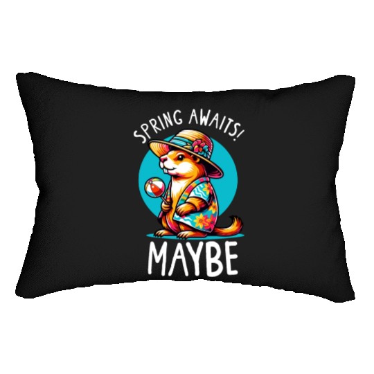 Groundhog Day 2024 Enthusiast February 2nd Lumbar Pillows