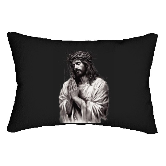 Jesus Is King Lumbar Pillows