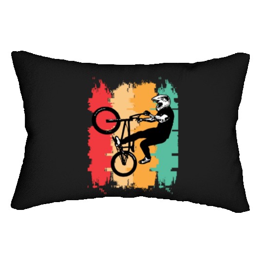 Old School Bmx | Retro Bmx Bike Lumbar Pillows