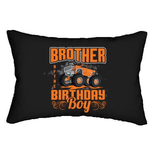 BROTHER OF THE BIRTHDAY BOY Lumbar Pillows