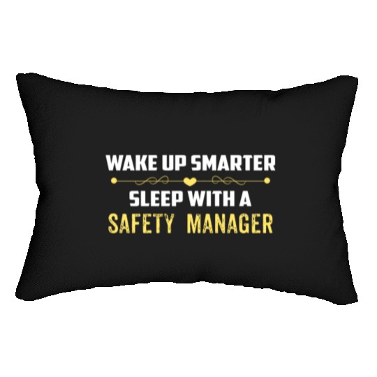 Wake Up Smarter Sleep With A SAFETY MANAGER Lumbar Pillows