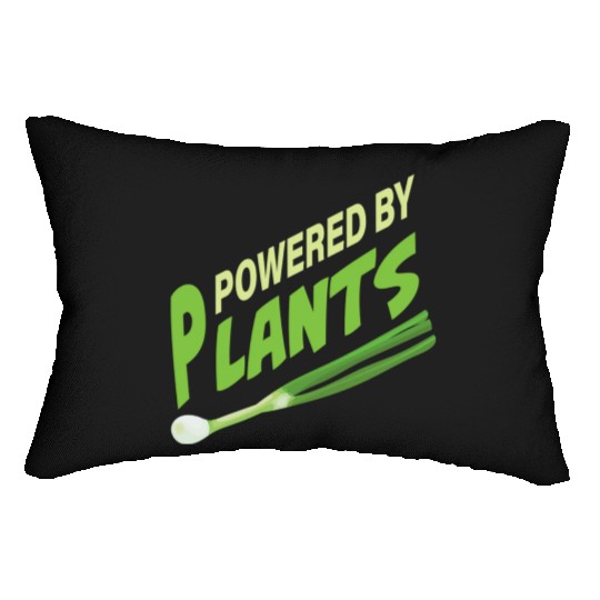 Powered By Plants Lumbar Pillows