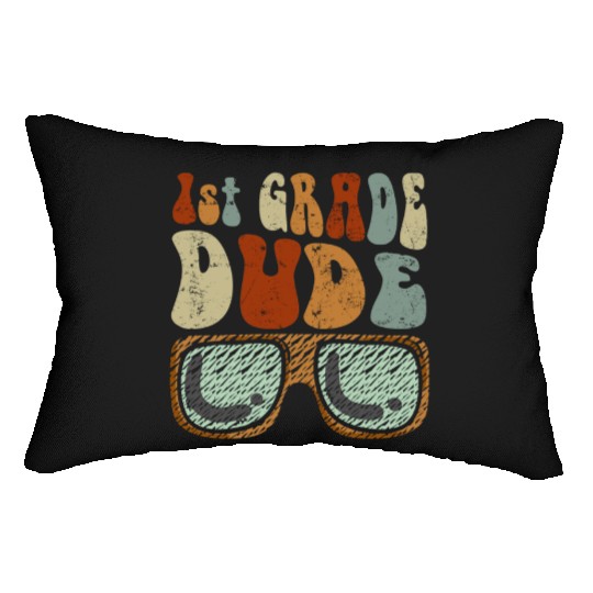 Kindergarten Teacher Funny Student 1st Graduation Lumbar Pillows