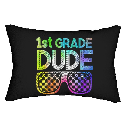 Kindergarten Teacher Funny Student 1st Graduation Lumbar Pillows