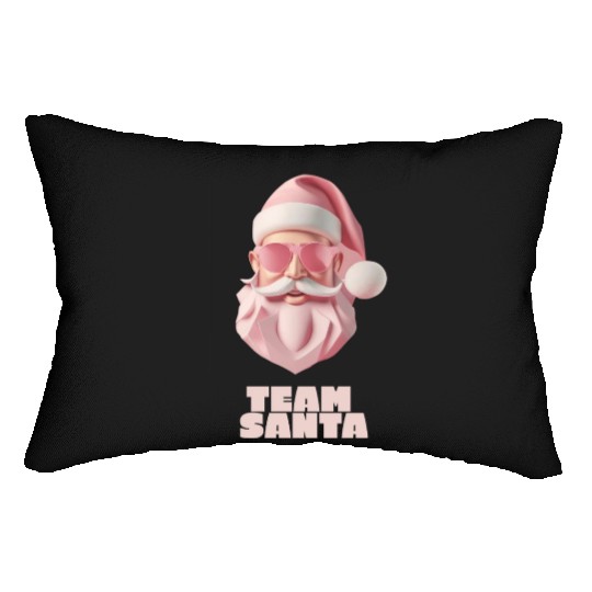 Team Santa Lumbar Pillows