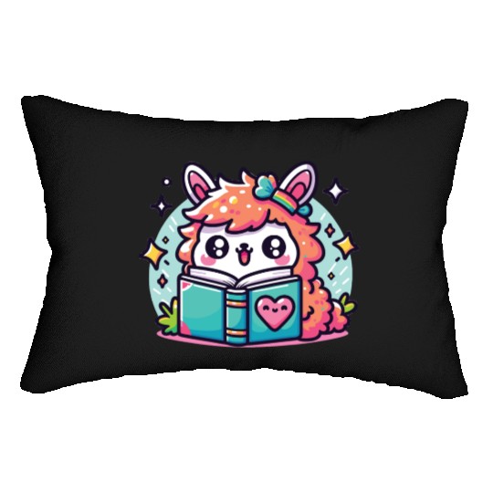Little Cute Llama Lumbar Pillows