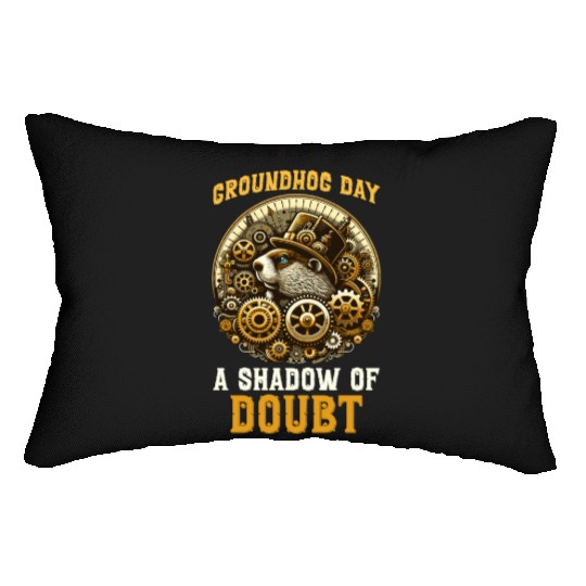 Groundhog Day 2024 Enthusiast February 2nd Lumbar Pillows
