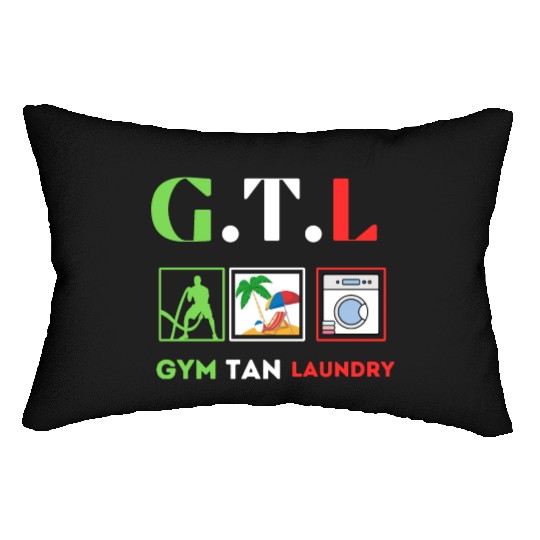 Gym Tan Laundry GTL New Jersey Garden NJ Shore It Lumbar Pillows