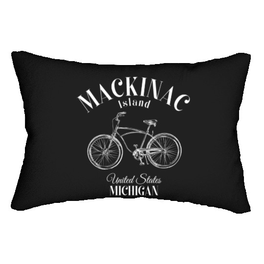 Mackinac Island Michigan Lumbar Pillows