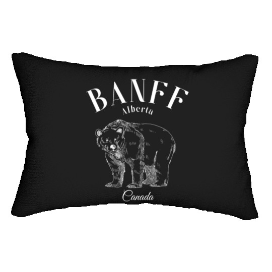 Banff Alberta Alberta's Rockies Souvenir Lumbar Pillows