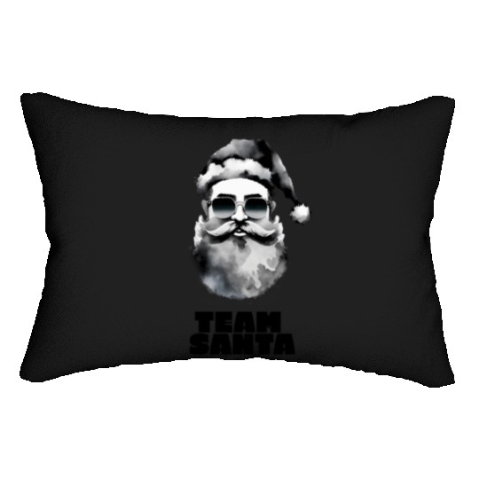 Team Santa Lumbar Pillows