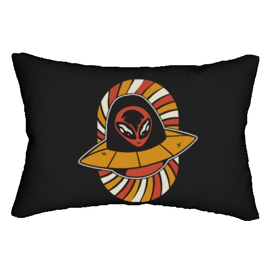 Alien Extraterrestrial Lumbar Pillows