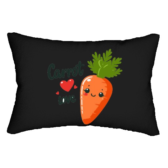 Carrot Love Lumbar Pillows
