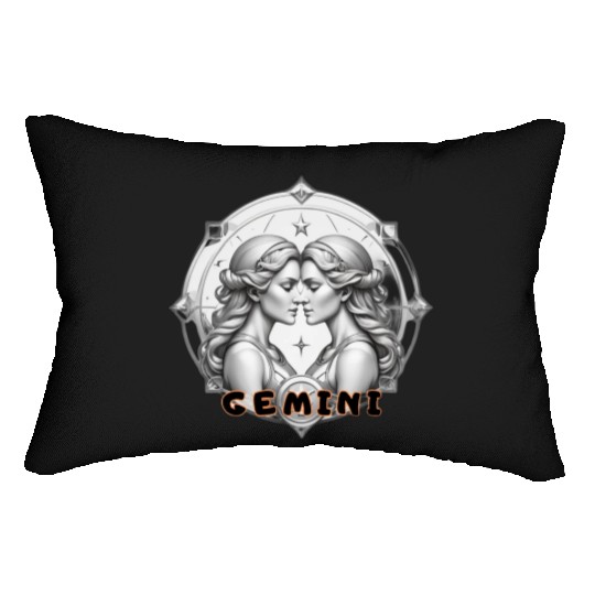 Gemini Horoscope Lumbar Pillows