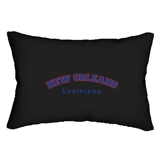 New Orleans Louisiana Lumbar Pillows