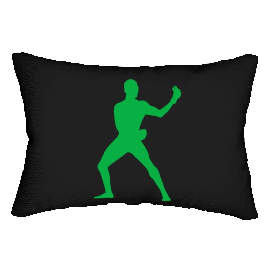 Israel Adesanya Green Active Lumbar Pillows