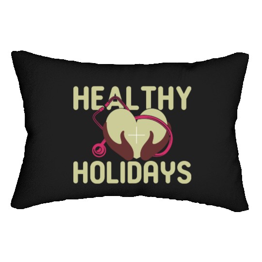 Healthy Holidays Lumbar Pillows