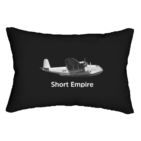 Short Empire Aircraft Lumbar Pillows